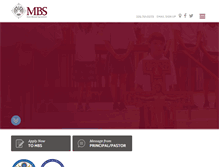 Tablet Screenshot of mbsbr.org